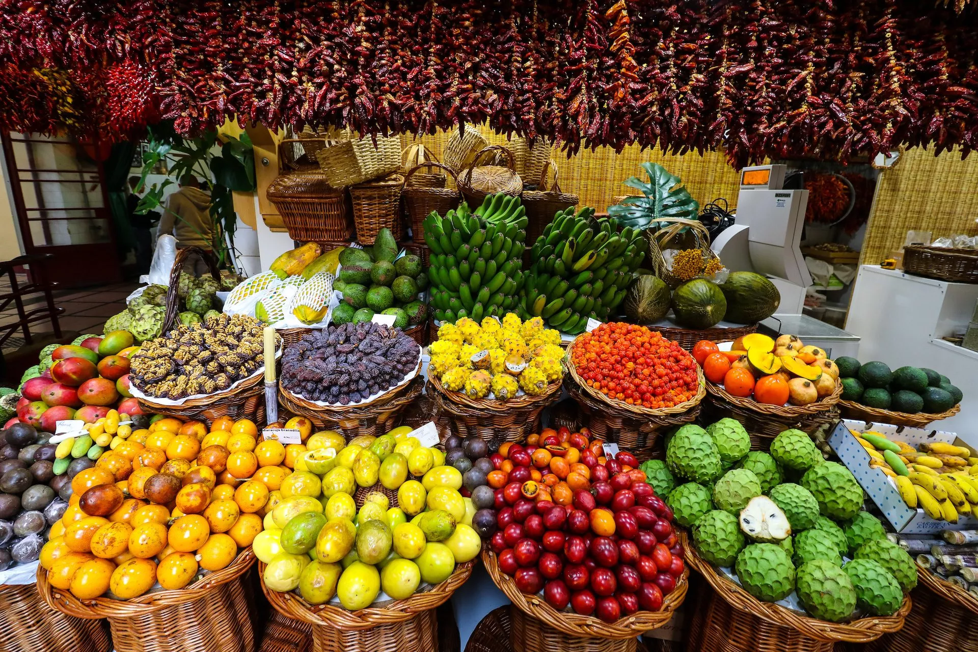 Fresh fruit at mercado dos lavradores