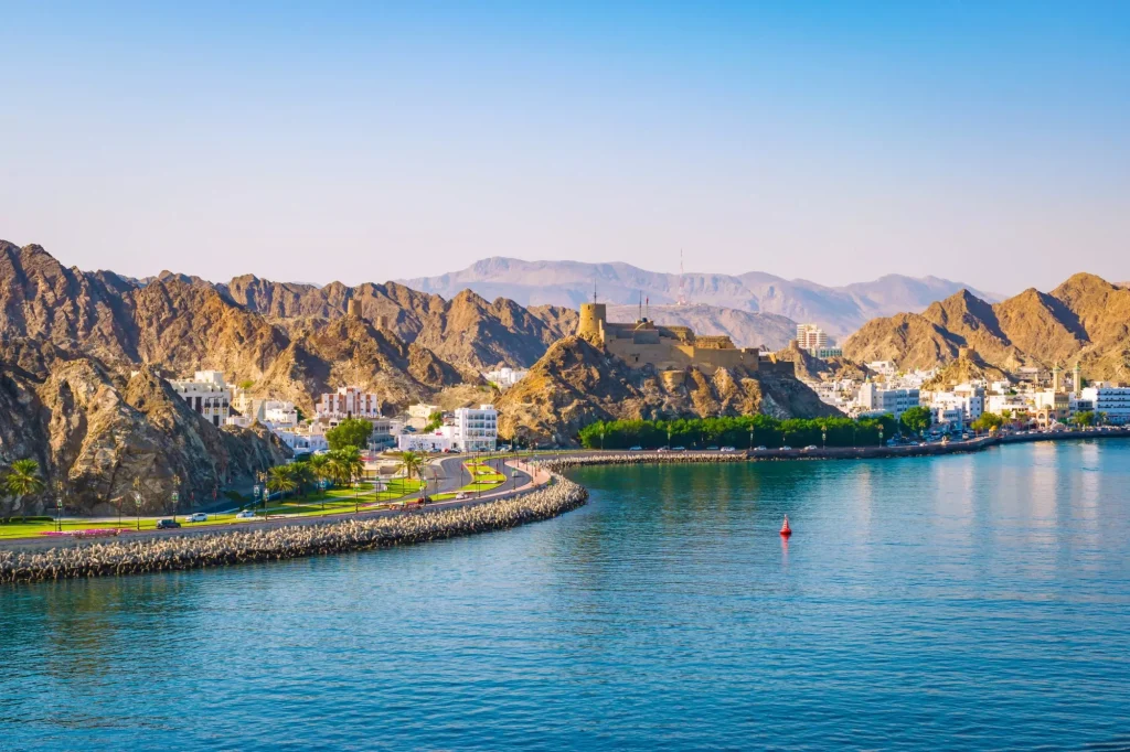 Waterfront of Muscat, Oman