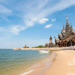 thailand scenery of the sanctuary of truth