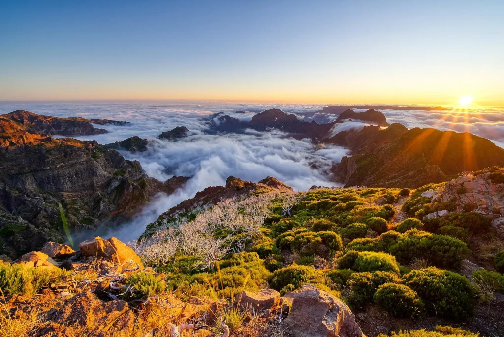 Sunrise in madeira