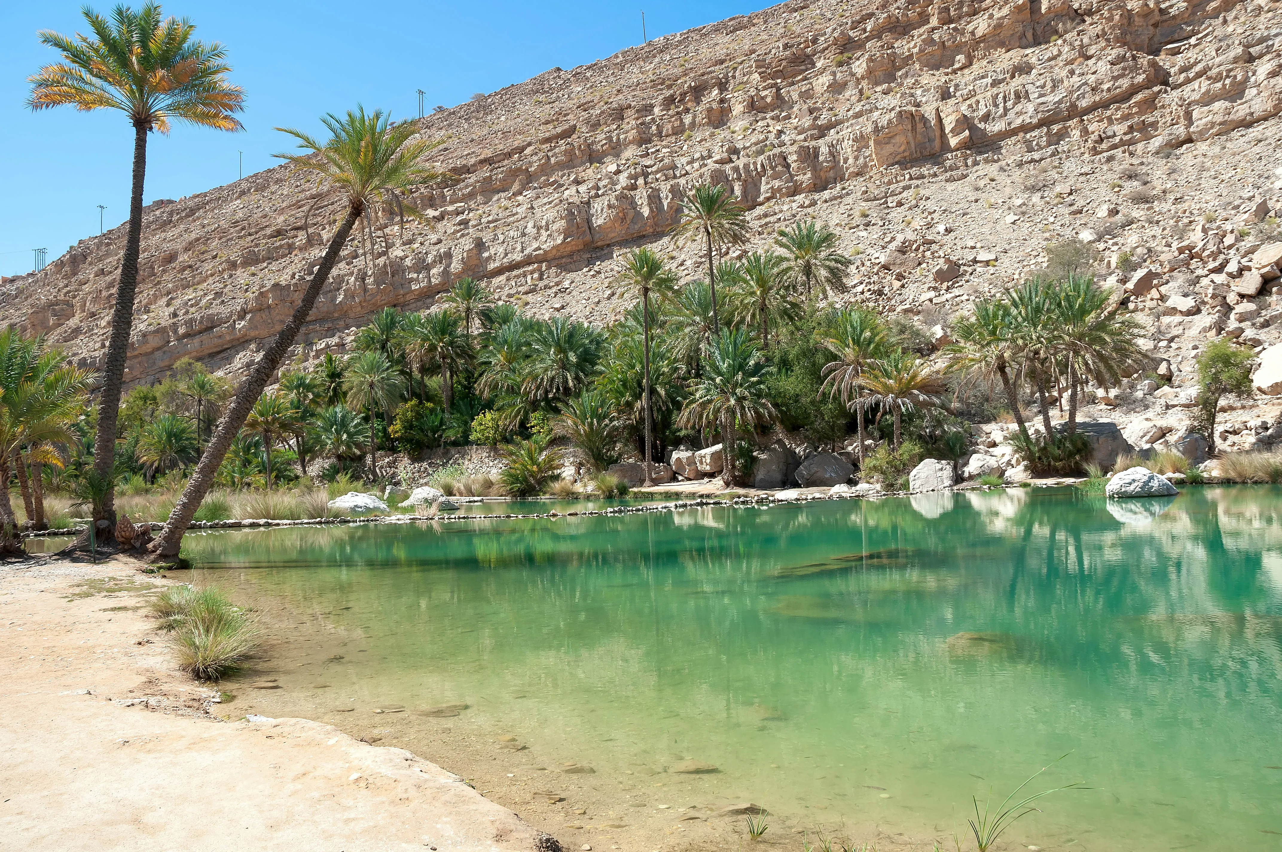 Wadi Bani Khalid - Omani desert - Sultanate of Oman